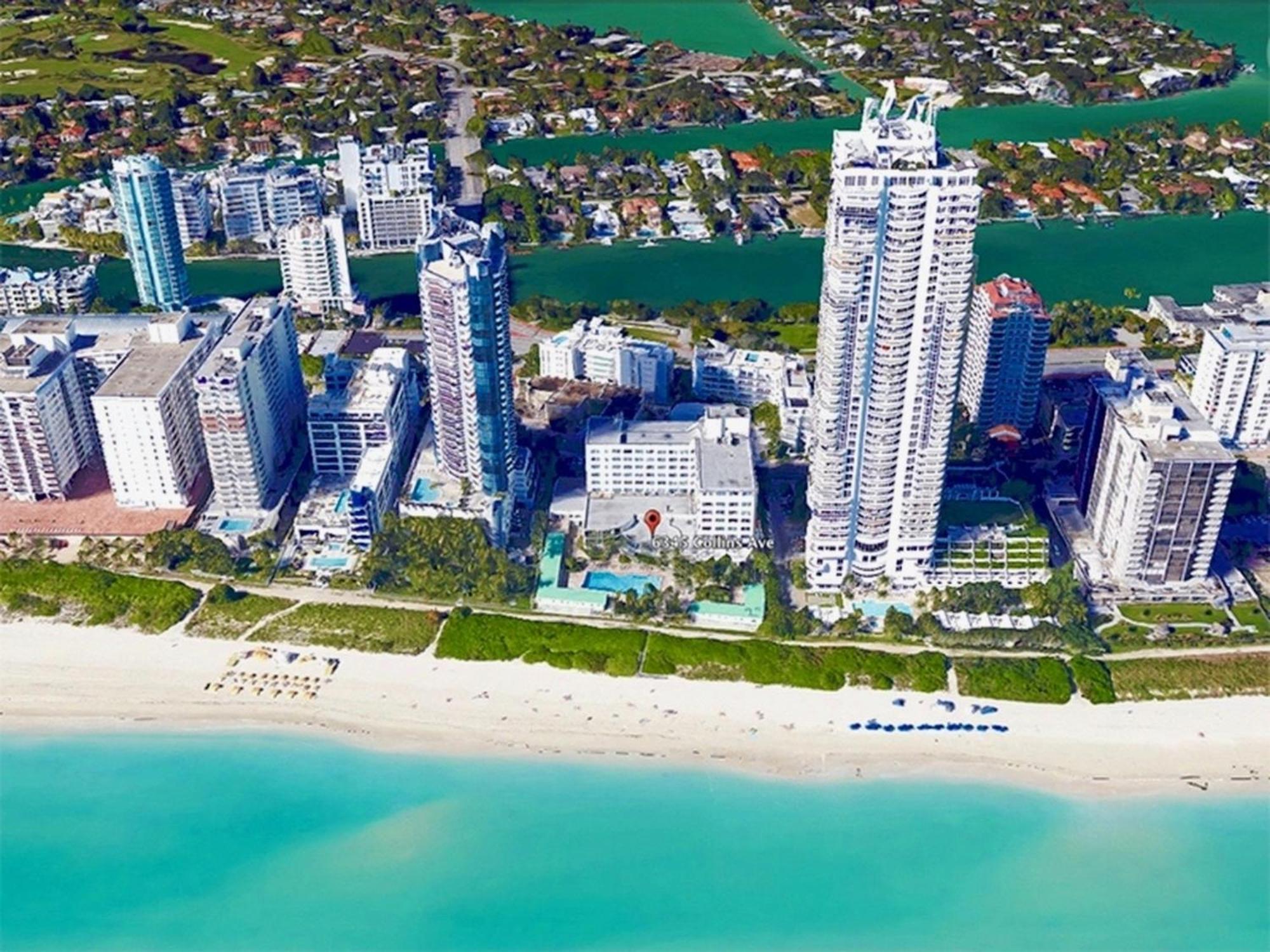 Directly On The Beach With Pool & Ocean View Miami Beach Exterior photo